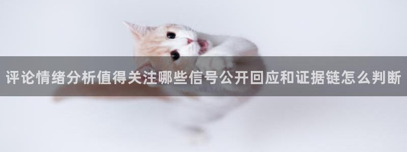 17吃瓜:评论情绪分析值得关注哪些信号公开回应和证据链怎么判断